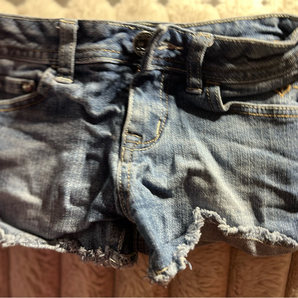 Justice Light Blue Jean Shorts for Women